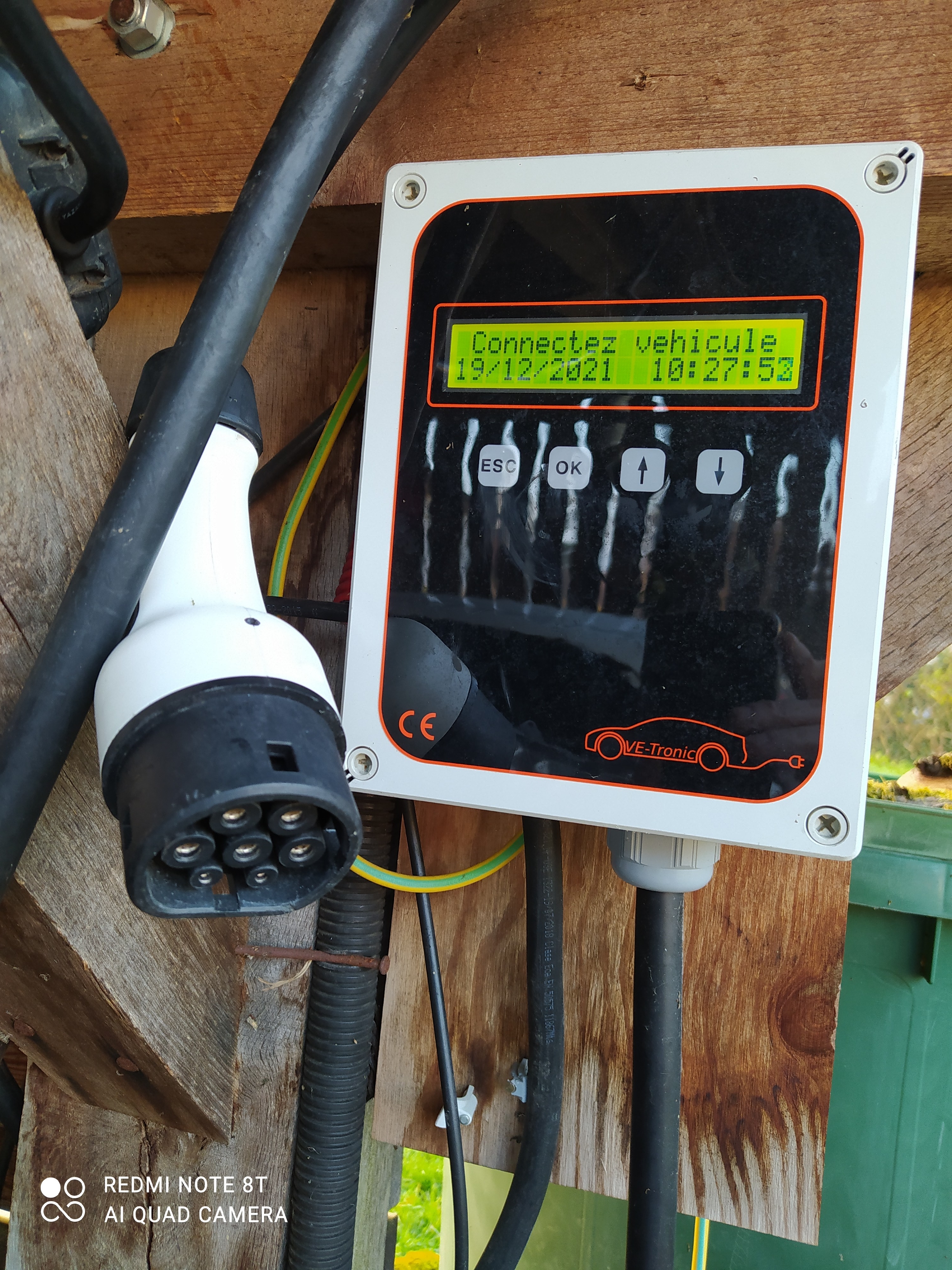 Borne de recharge pour voiture électrique (22kW)